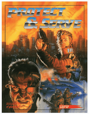 Cyberpunk: Protect and Serve - Komplett handbok för brottsbekämpning R. Talsorian Games