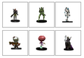 Starfinder Battles: Monster Pack Starter - Exciting figures for your game
