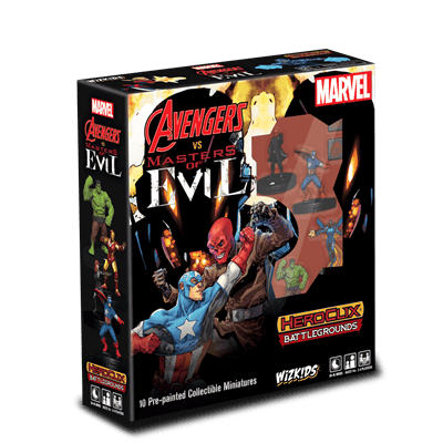 Marvel HeroClix Battlegrounds: Avengers vs Masters of Evil - EN WizKids/NECA
