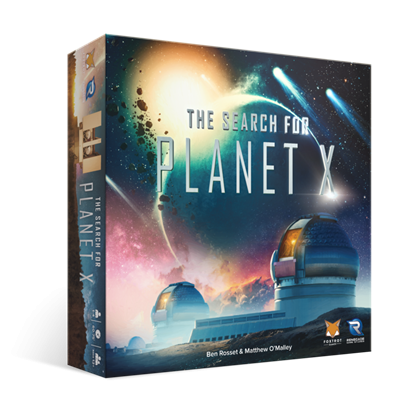 Jakten på Planet X – strategispel från Foxtrot Games där spelare blir astronomer och utforskar solsystemets yttersta gräns genom observationer och logiska slutsatser