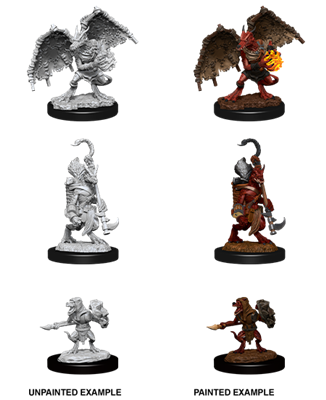 D&D Nolzur's Marvelous Miniatures - Kobold Inventor, Dragonshield & Sorcerer WizKids/NECA