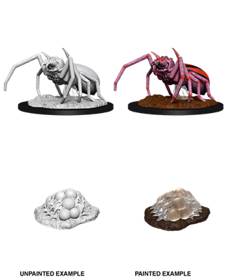 D&D Nolzur's Marvelous Miniatures: Giant Spider & Egg Clutch