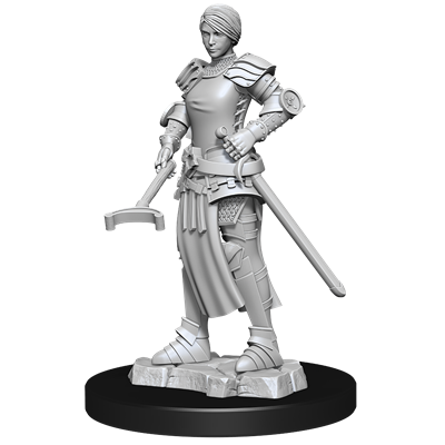 Wizkids Deep Cuts Unpainted Miniatures: Villagers: Castle - Castle 2