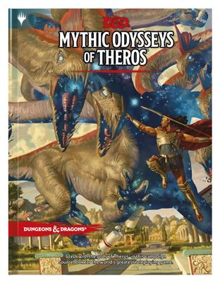 D&D Mythic Odysseys of Theros - Kampanjkällbok för Dungeons & Dragons Wizards of the Coast