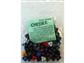 Chessex Spottade Påsar med 50 Assorterade Tärningar - Lösa Spottade Polyhedral d8 Tärningar Chessex