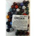 Chessex Speckled Polyhedral d12 Tärningar - 50 Assorterade Chessex