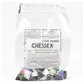 Chessex Opaque Påsar med 50 Assorterade Tärningar - Löst Opaque Polyhedral d4 Tärningar Chessex