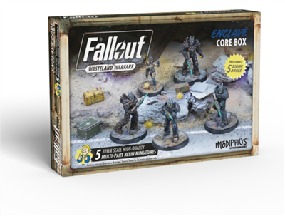 Fallout: Wasteland Warfare - Enclave: Core Box - SE Modiphius Entertainment