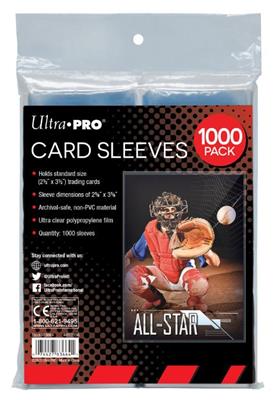 UP - Klara Kortfodral för Standard Trading Cards - 1000 Pack Ultra Pro