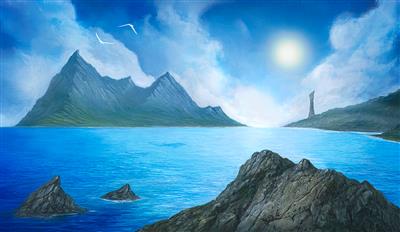 Kraken Wargames Spelmatta - Ö 61x35cm Kraken Wargames