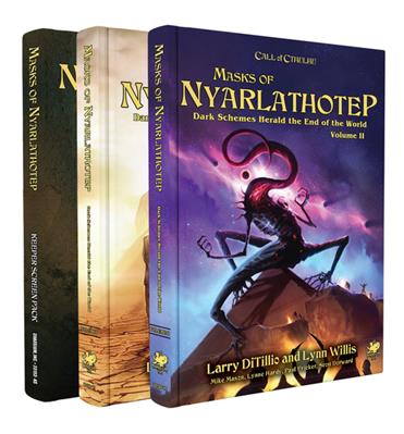 Call of Cthulhu RPG - Masks of Nyarlathotep - Slipcase Set Chaosium