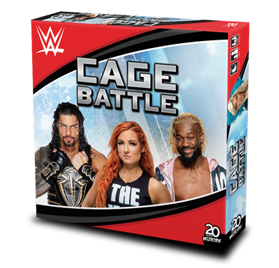 WWE Cage Battle - Spel med Stålbur WizKids/NECA