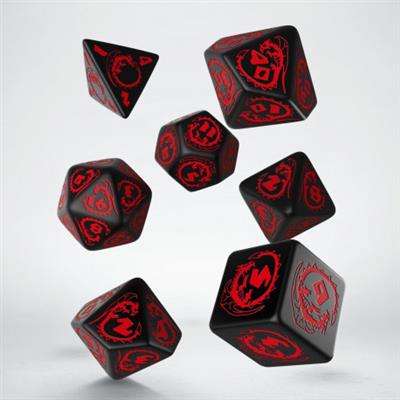 Dragon Dice Set: Onyx Q-Workshop