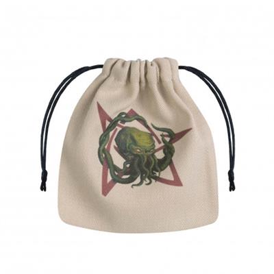 Call of Cthulhu Dice Bag Beige & Multicolor Q-Workshop