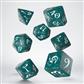 Classic RPG Stormy & White Dice Set (7) Q-Workshop
