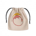 Dragon Beige och Multicolor Dice Bag Q-Workshop