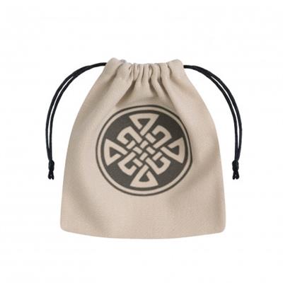 Celtic Beige & Black Dice Bag Q-Workshop