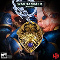 Custodian Shoulder Plate Keychain - Warhammer 40K Semic