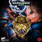 Custodian Shoulder Plate Keychain - Warhammer 40K Semic