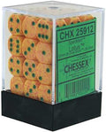 Chessex Speckled 12mm d6 Dice Blocks - Lotus (36 Dice) Chessex