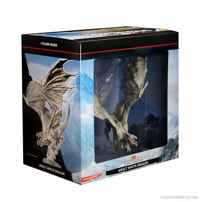 D&D Icons of the Realms: Premium Figure of an Adult White Dragon
