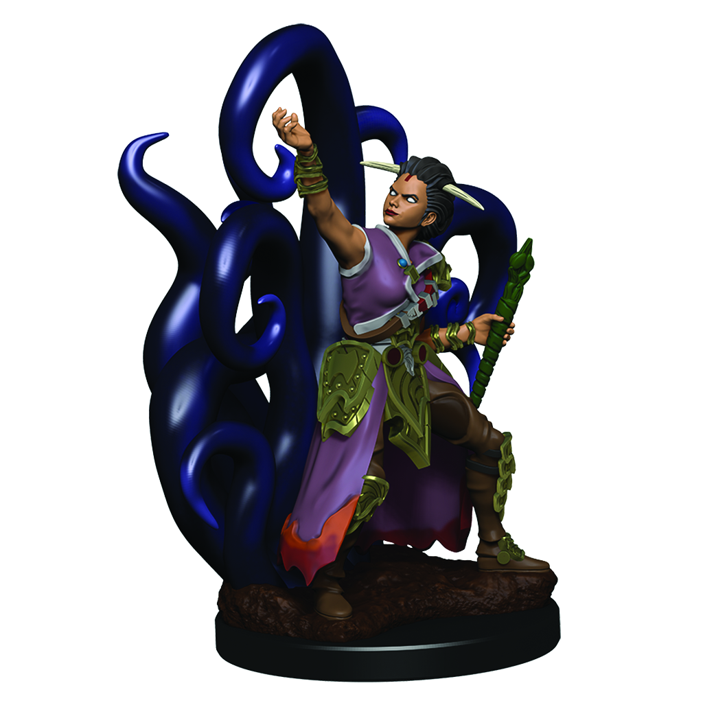 D&D Icons of the Realms Premium Figurer: Kvinnlig Mänsklig Warlock