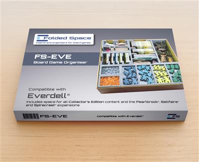 Everdell Insats för Effektiv Spelhantering Folded Space