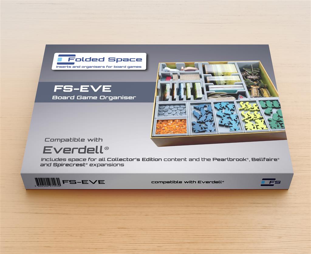 Everdell Insats för Effektiv Spelhantering Folded Space