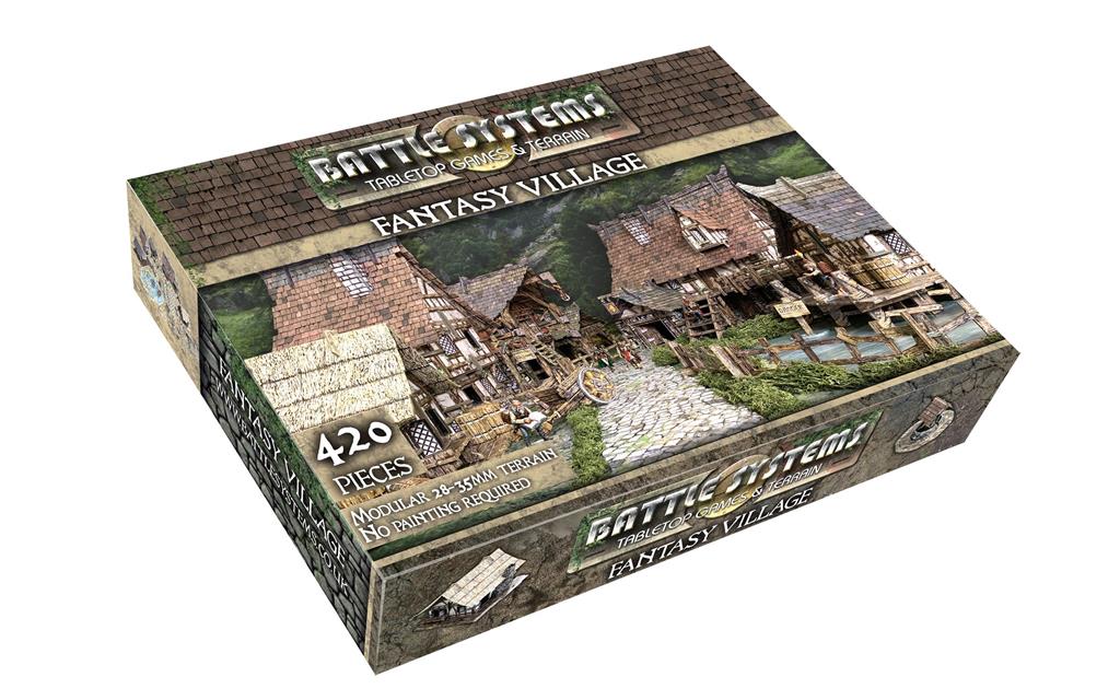 Battle Systems: Fantasy Village - Enchanting Town Terrain Battle Systems