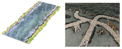Battle Systems: Roads & Rivers - Engelsk Version Battle Systems