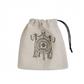 Orc Beige & Black Basic Dice Bag Q-Workshop