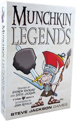 Munchkin Legends - Kortspel för Legendariska Äventyr Steve Jackson Games