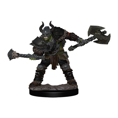 Pathfinder Battles: Premium Målad Figur - Halv-Ork Barbar WizKids/NECA