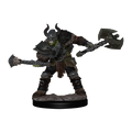 Pathfinder Battles: Premium Målad Figur - Halv-Ork Barbar WizKids/NECA