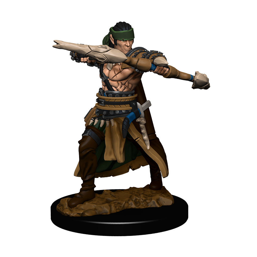 Pathfinder Battles: Premium Målad Figur - Halvalv Ranger Man WizKids/NECA