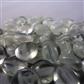 Chessex Gaming Glasstenar i Rör - Catseye White (40 st) Chessex