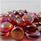 Chessex Gaming Glass Stones - Iridized Crystal Red (40 st) Chessex