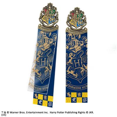 Harry Potter - Hogwarts Crest Bokmärke The Noble Collection France