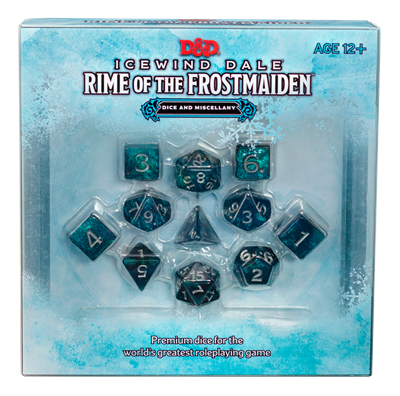 D&D Icewind Dale: Rime of the Frostmaiden Tärningsset Wizards of the Coast