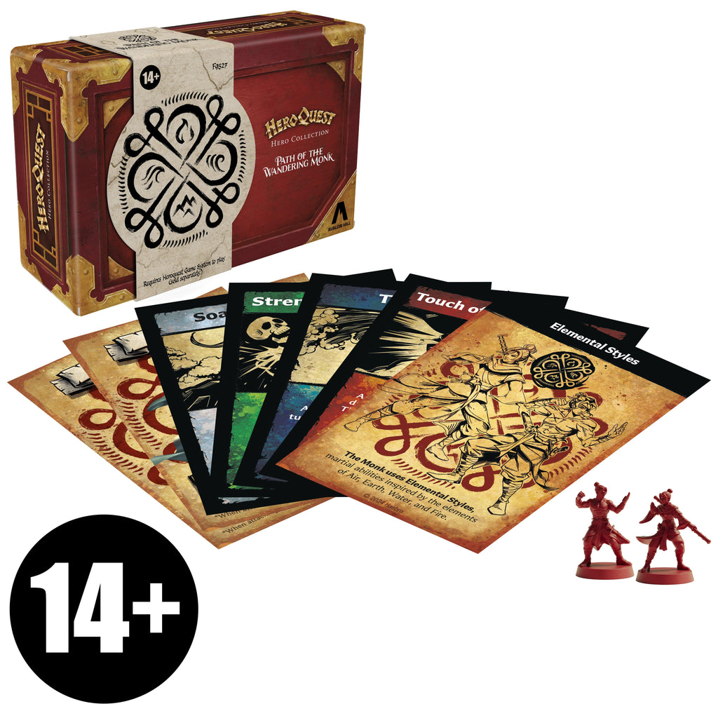 Avalon Hill HeroQuest Hjältekollektion: Vandrande Munkens Väg - EN Hasbro