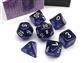 Chessex Translucent Polyhedral 7-Die Set - Lila/Vit Chessex
