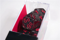 Chessex Translucent Polyhedral 7-Die Set - Smoke/Red Chessex
