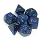 Chessex Speckled Polyhedral 7-Die Set - Cobalt Chessex