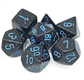 Chessex Speckled Polyhedral 7-Tärningsset - Blå Stjärnor Chessex