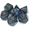Chessex Speckled Polyhedral 7-Tärningsset - Blå Stjärnor Chessex