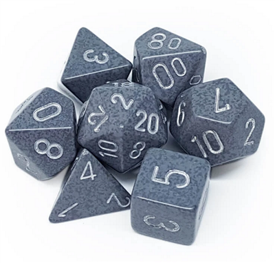 Chessex Speckled Polyhedral 7-Tärningsset - Hi-Tech Chessex