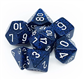Chessex Speckled Polyhedral 7-Tärningsset - Stealth Chessex