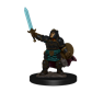 D&D Icons of the Realms Premium Figurer: Dvärg Paladin Kvinna WizKids/NECA