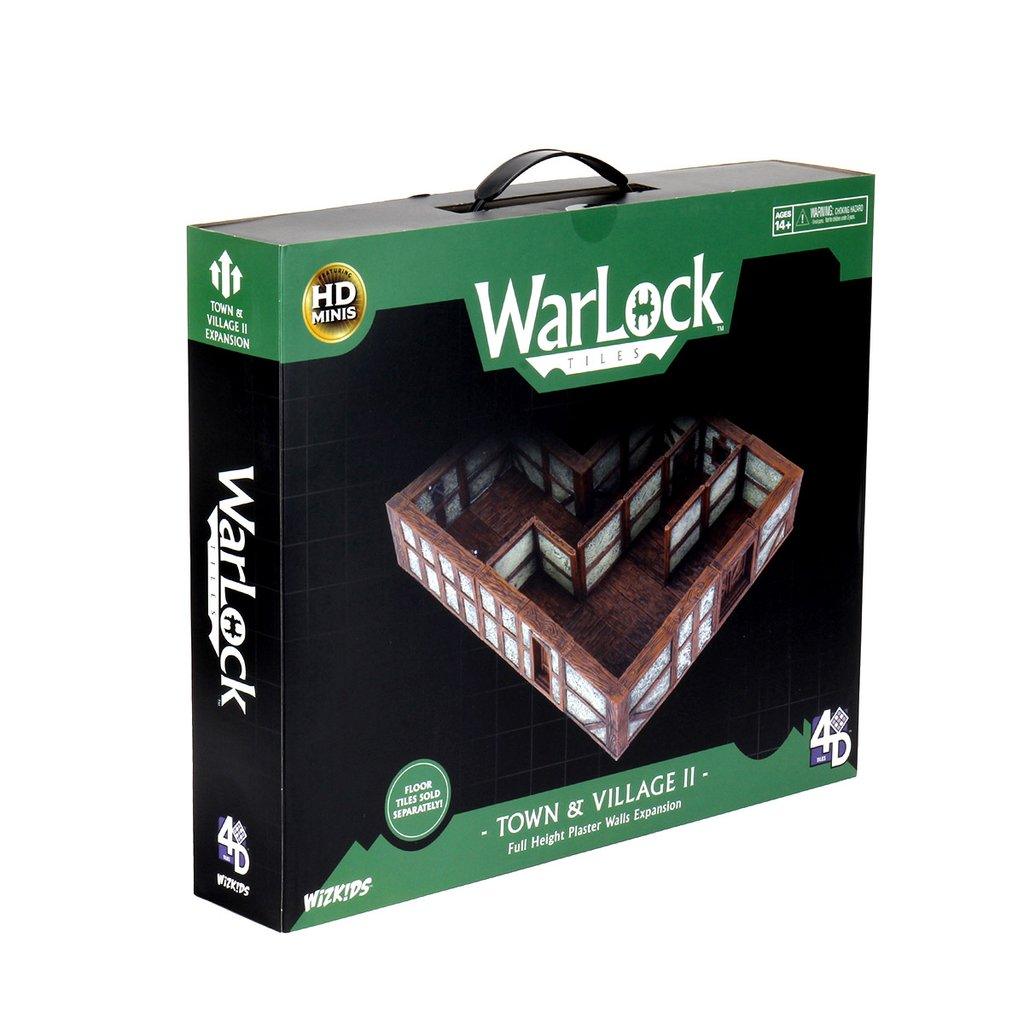 WarLock Tiles: Town & Village II - Full Height Plaster Walls Expansion WizKids/NECA