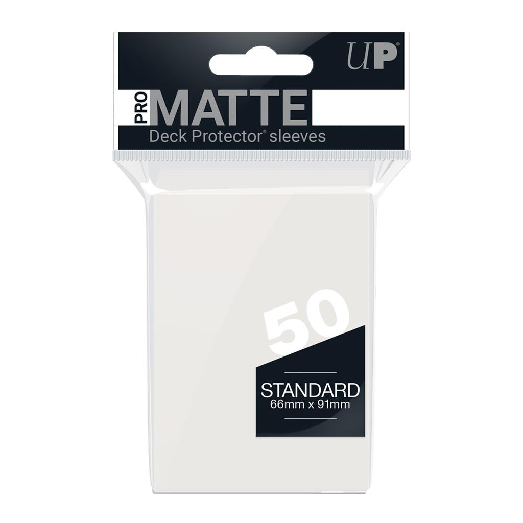 UP - Standard Sleeves - Icke-Bländande Klara Pro Matte (50 Ärmar) Ultra Pro